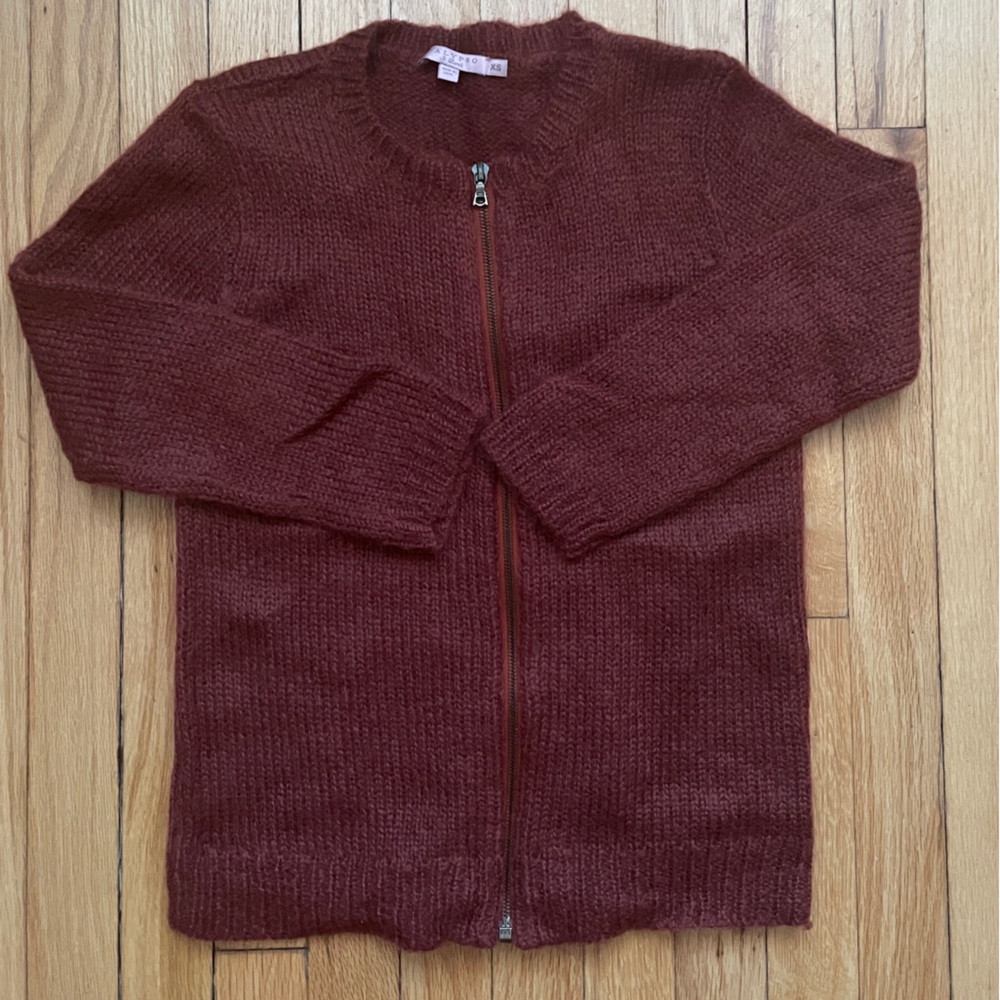 Calypso Women's Rust Orange Sweater